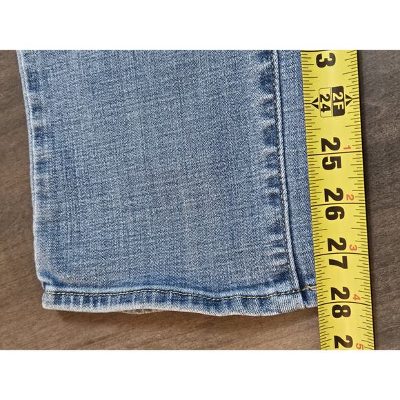 Levi's Mid Rise Skinny Women's Size 12 Denim Jeans Medium Wash - Picture 10 of 10